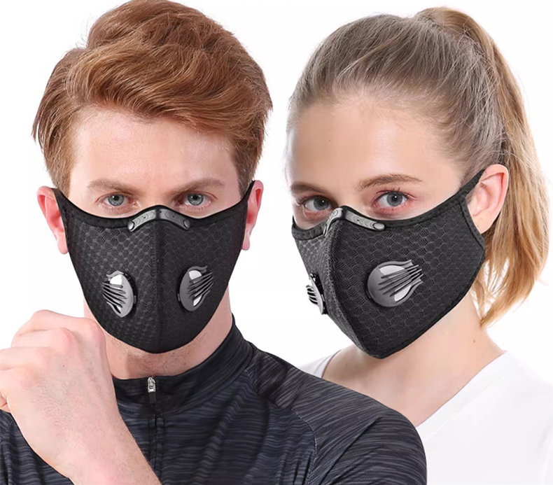 Dust Mask Construction - 사이클용 마스크, 스포츠용, 세탁 가능, 재사용